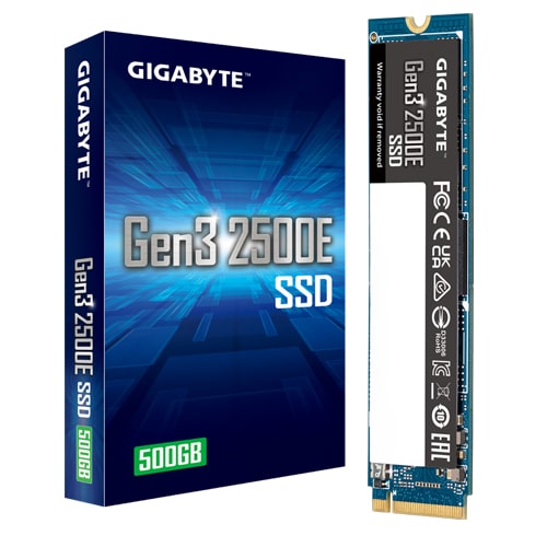 حافظه اس اس دی گیگابایت SSD GIGABYTE GEN 3 2500E ظرفیت 500 گیگابایت