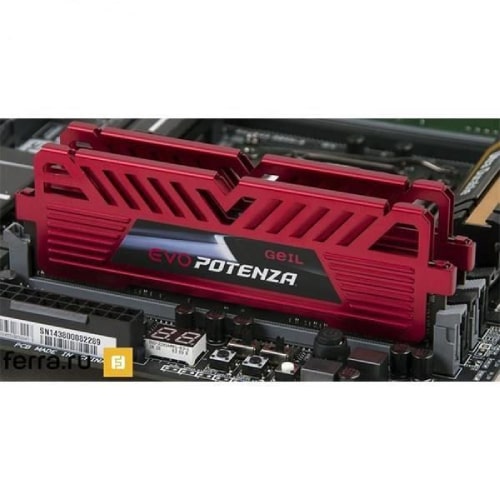 رم کامپیوتر تک کاناله Geil Evo Potenza DDR4 3200MHz ظرفیت 16GB