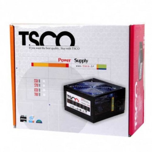 منبع تغذیه کامپیوتر تسکو مدل TSCO TP 570W