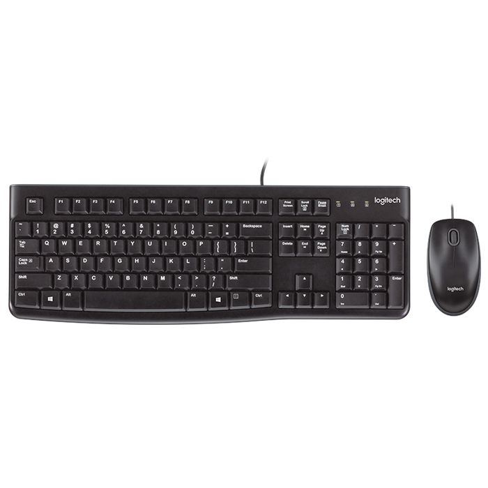 Logitech MK120 Wired Keyboard And Mouse