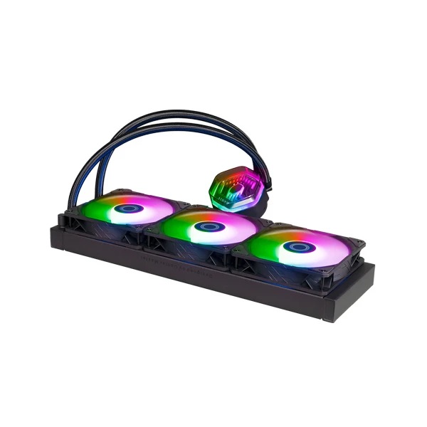 خنک کننده مایع پردازنده کولر مستر مدل COOLER MASTER MASTERLIQUID 360 ATMOS BLACK