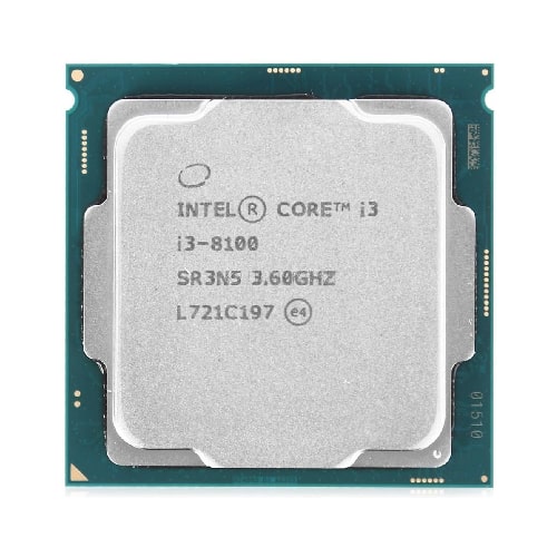 پردازنده اینتل مدل Intel Coffee Lake Core i3-8100