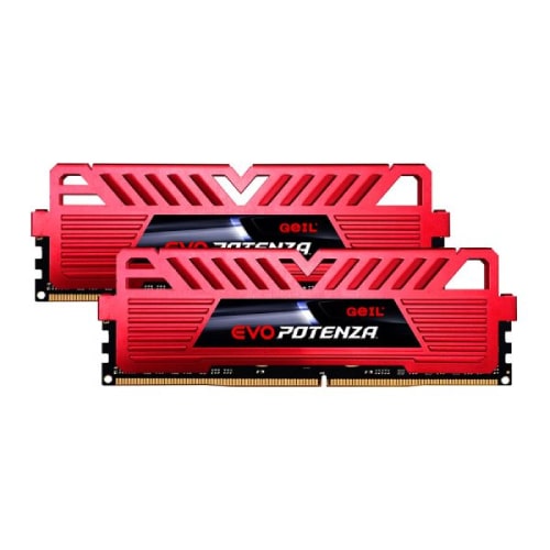 رم کامپیوتر دو کاناله Geil Evo Potenza DDR4 3200MHz ظرفیت 16GB (2x8GB)