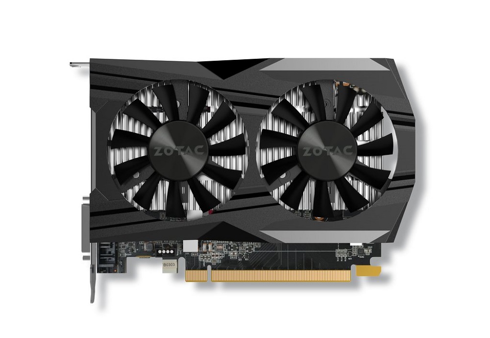  Zotac ZT-P10510B-10L GeForce GTX 1050 Ti OC Edition 4GB Graphics Card 