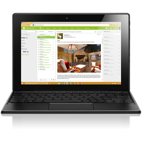 LENOVO IdeaPad Miix 310 - INTEL ATOM-4GB-64GB-INTEL-WIN10