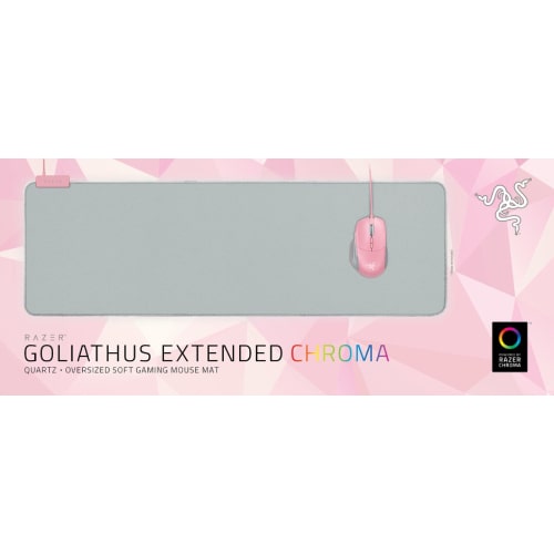 پد ماوس بازی ریزر مدل Razer Goliathus EXTENDED Chroma Quartz