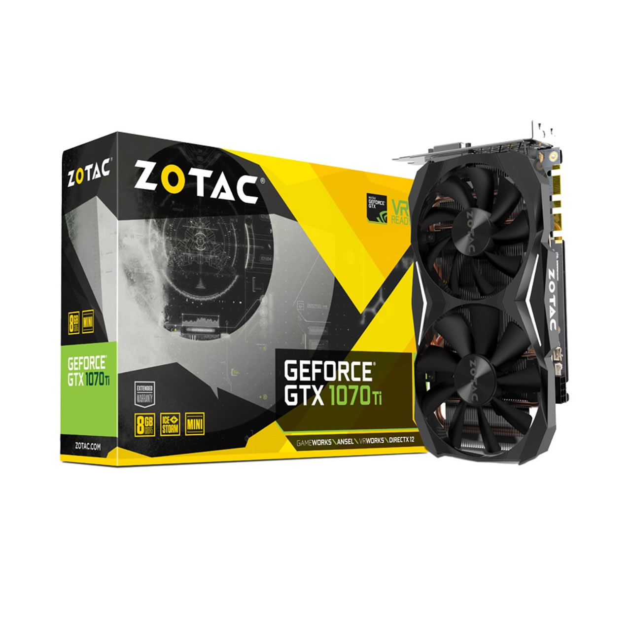 ZOTAC 10710G GTX 1070 TI MINI 8GB