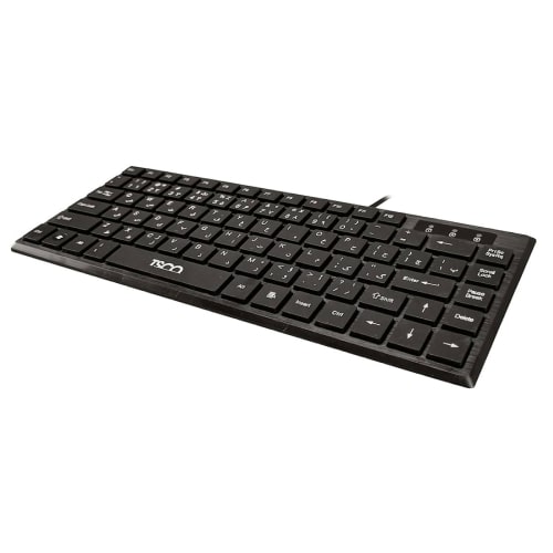 مینی کیبورد با سیم تسکو مدل TSCO TK 8001