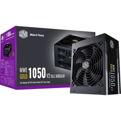 منبع تغذیه کولر مستر Cooler Master MWE GOLD 1050 V2 Gold Full Modular