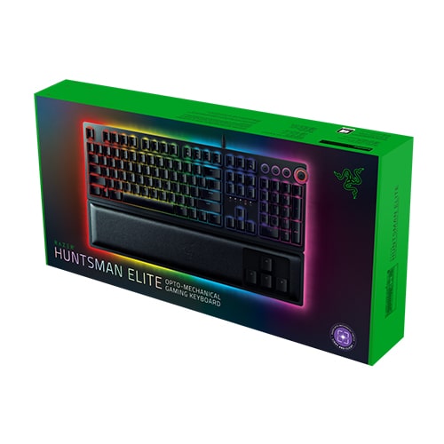 کیبورد مکانیکی گیمینگ ریزر با سوئیچ خطی مدل Razer Huntsman Elite