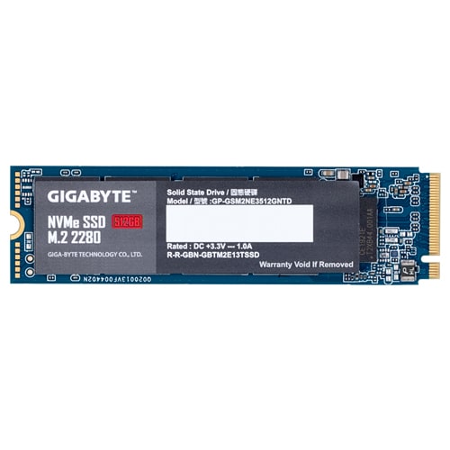 حافظه اس اس دی گیگابایت SSD Gigabyte NVMe ظرفیت 512گیگابایت