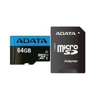 کارت حافظه‌ microSD اي ديتا ظرفيت 64گيگابايت کلاس 10