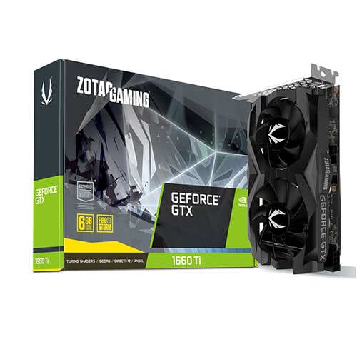 کارت گرافیک زوتاک مدل ZOTAC ZT-T16610F-10L GeForce GTX 1660 Ti 6GB