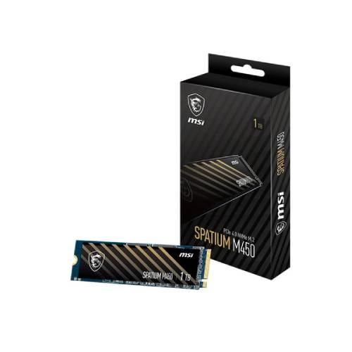 اس اس دی اینترنال ام اس آی مدل MSI Spatium M450 1TB ظرفیت 1ترابایت