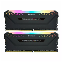 رم کامپیوتر Corsair Vengeance RGB PRO Black DDR4 3200MHz ظرفیت 16GB (2x8GB)