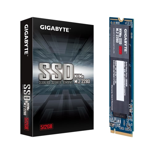 حافظه اس اس دی گیگابایت SSD Gigabyte NVMe ظرفیت 512گیگابایت