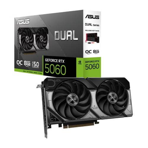 کارت گرافیک ایسوس مدل ASUS Dual GeForce RTX 5060 8GB OC Edition