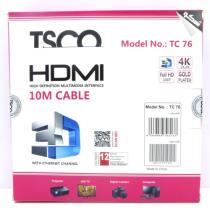 کابل 10 متری HDMI تسکو مدل TSCO TC 76