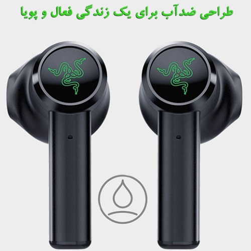 هدست بازی ریزر مدل Hammerhead True Wireless