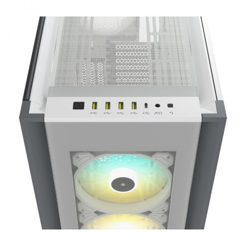 کیس کامپیوتر کورسیر مدل CORSAIR iCUE 7000X RGB White
