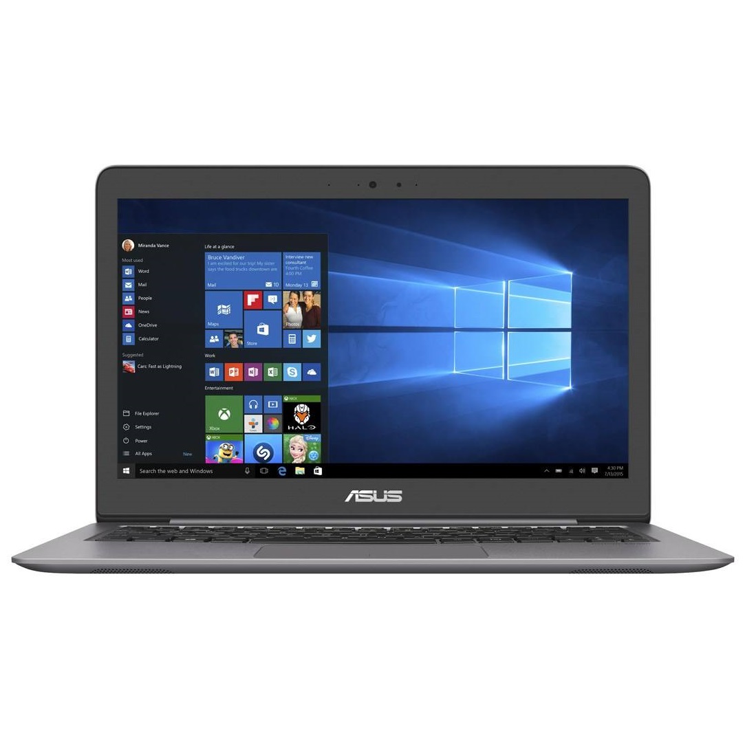 ASUS ZenBook UX310UF - I7(8550)-12GB-1TB-256SSD-2GB