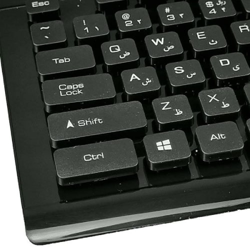 کیبورد با سیم تسکو مدل TSCO TK 8032