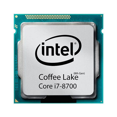 پردازنده اینتل مدل Intel Coffee Lake Core i7-8700k