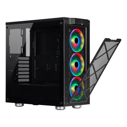 کیس کامپیوتر کورسیر مدل CORSAIR iCUE 465X RGB Black