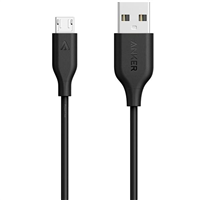 کابل تبدیل USB به microUSB انکر مدل ANKER A8134 PowerLine طول ۳ متر