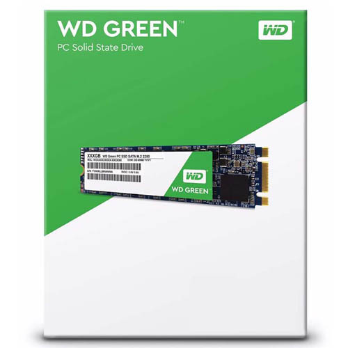 حافظه اس اس دی وسترن دیجیتال SSD M.2 WD Green ظرفیت 120 گیگابایت