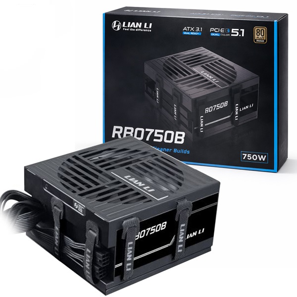 منبع تغذیه کامپیوتر 650 وات لیان لی مدل Lian Li RB 750 Black