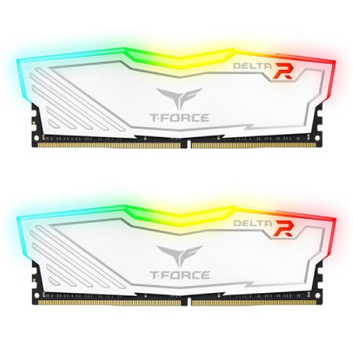 رم کامپیوتر دو کاناله TEAMGROUP DELTA RGB DDR4 3200MHz ظرفیت 16GB (2x8GB)