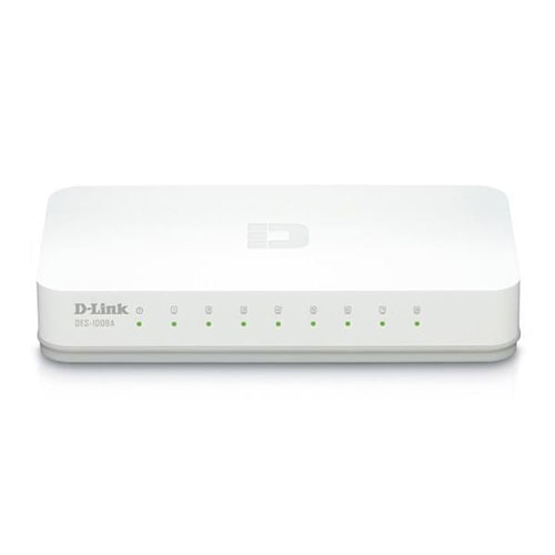 هاب سوييچ 8 پورت D-LINK DGS-1008A 10/100/1000