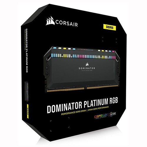 رم کامپیوتر Corsair Dominator Platinum DDR5 5200MHz ظرفیت 32GB (2x16GB)