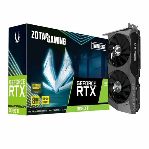 کارت گرافیک زوتاک مدل ZOTAC GAMING GeForce RTX 3060 Ti Twin Edge OC LHR 8GB