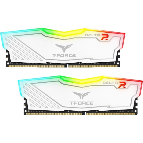 رم کامپیوتر دو کاناله TEAMGROUP DELTA RGB DDR4 3200MHz ظرفیت 16GB (2x8GB)