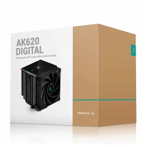 خنک کننده بادی پردازنده دیپ کول DEEPCOOL AK620 Digital Black